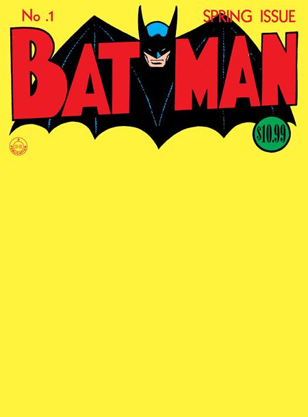 Batman (1940) #1 Facsimile Edition  C Blank Var