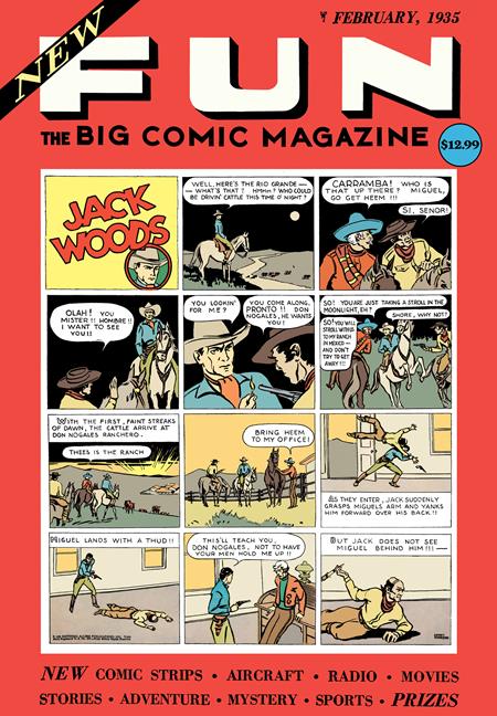 New Fun Comics #1 Facsimile Edition  B Lyman Anderson Foil Var