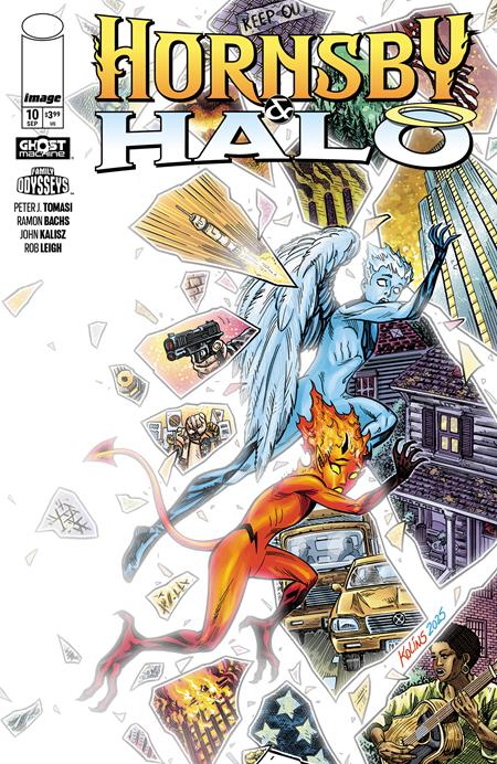 Hornsby & Halo #10  B Scott Kolins Var