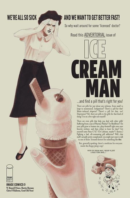 Ice Cream Man #47  A Martin Morazzo & Chris Ohalloran