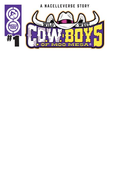 Wild West Cow-boys Of Moo Mesa #1 (of 4)  E Blank Sketch Var