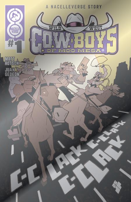 Wild West Cow-boys Of Moo Mesa #1 (of 4)  F Joe Palmer Foil Var