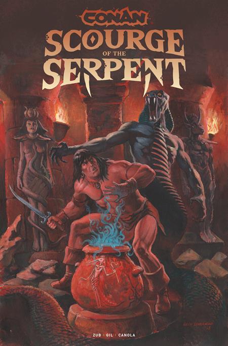 Conan The Barbarian Scourge Of The Serpent - Comics - Image - Pop Weasel