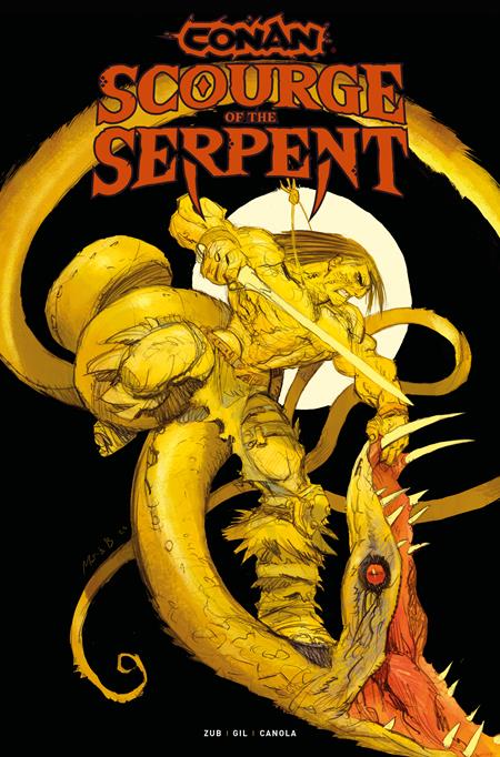 Conan The Barbarian Scourge Of The Serpent #1 (of 4)  D Matias Bergara Var