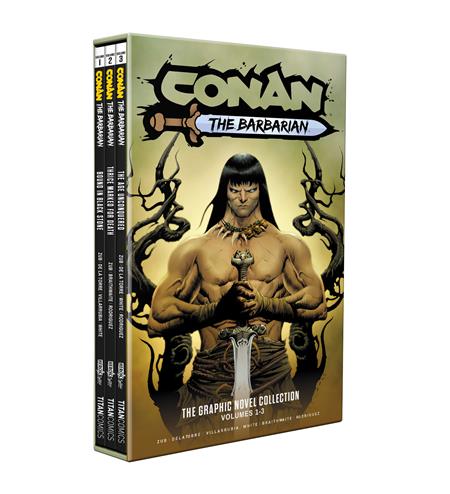 Conan The Barbarian  | TPB Vol 01-03 Slipcase Set Direct Market Edition Jae Lee