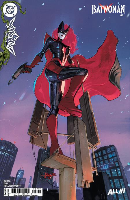 Batwoman #7  C Javier Fernandez Card Stock Var (batman Bad Seeds)