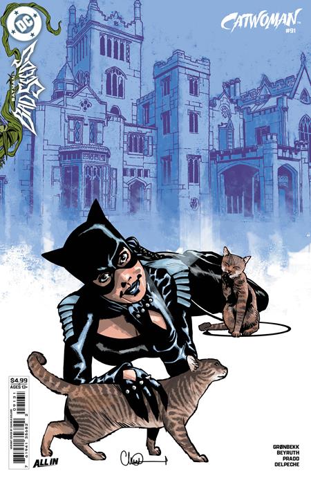 Catwoman #91  C Charlie Adlard Card Stock Var (batman Bad Seeds)
