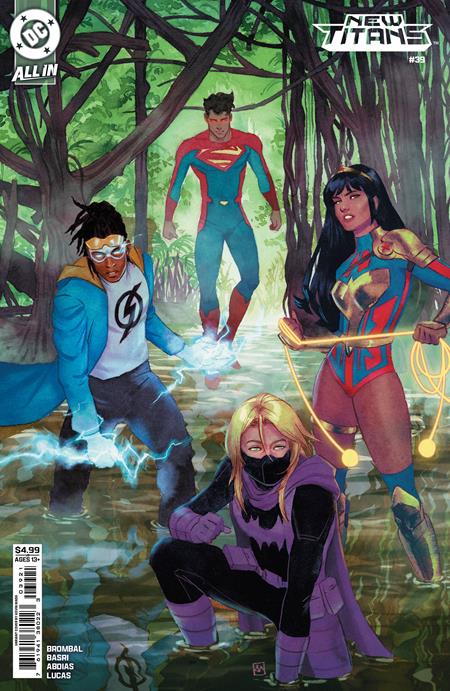 New Titans #39  B Kevin Wada Card Stock Var