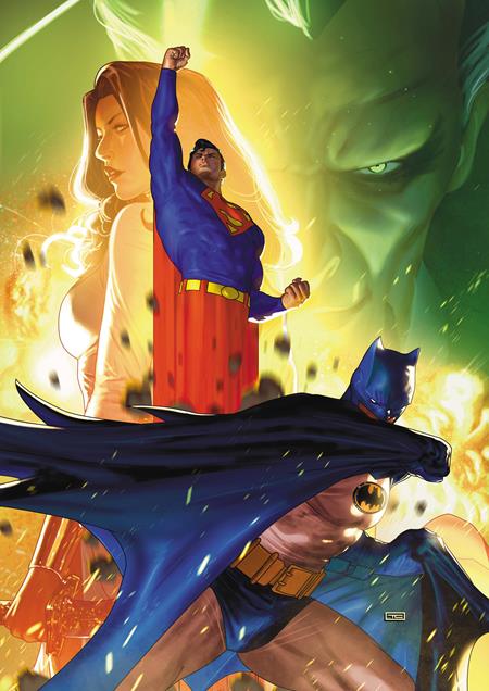Batman Superman Worlds Finest #55  B Taurin Clarke Card Stock Var