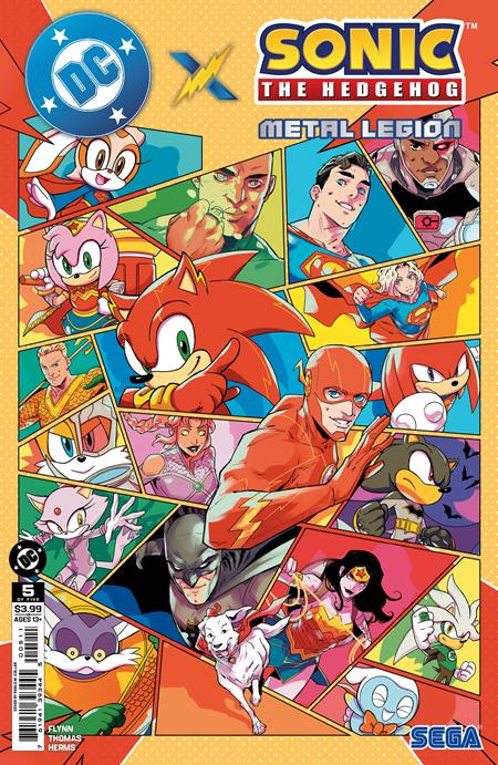 DC X Sonic The Hedgehog Metal Legion - Comics - Image - Pop Weasel