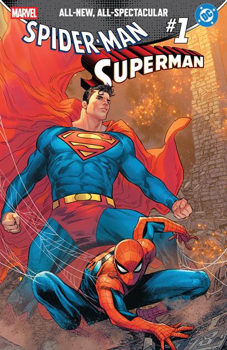 Df Marvel/dc Spiderman/superman - Magazine - Image - Pop Weasel