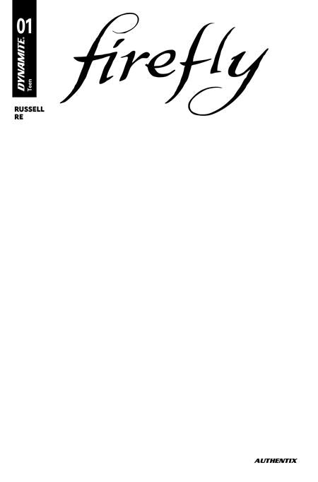 Firefly #1  I Blank Authentix Var