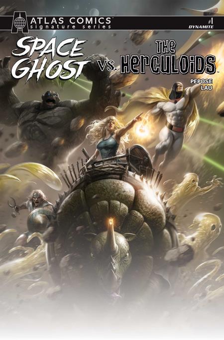 Space Ghost Vs The Herculoids #1  J Francesco Mattina Atlas Edition Signed By David Pepose Var