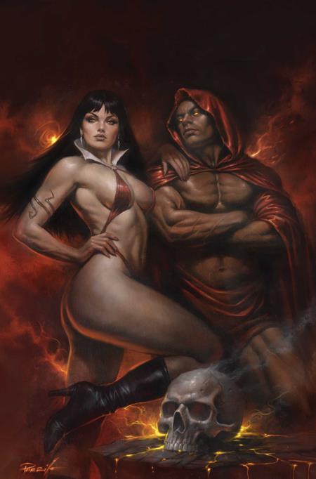Vampirella #6  F Lucio Parrillo Metal Premium Var