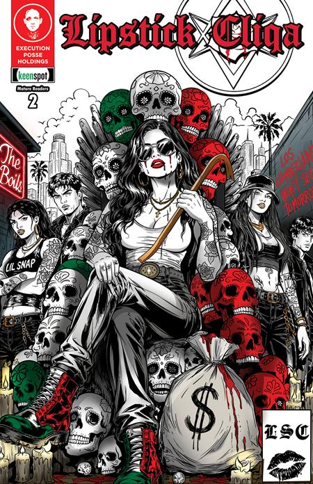 Lipstick Cliqa Deluxe Edition #2 (of 3)  A J Selin Take The Throne