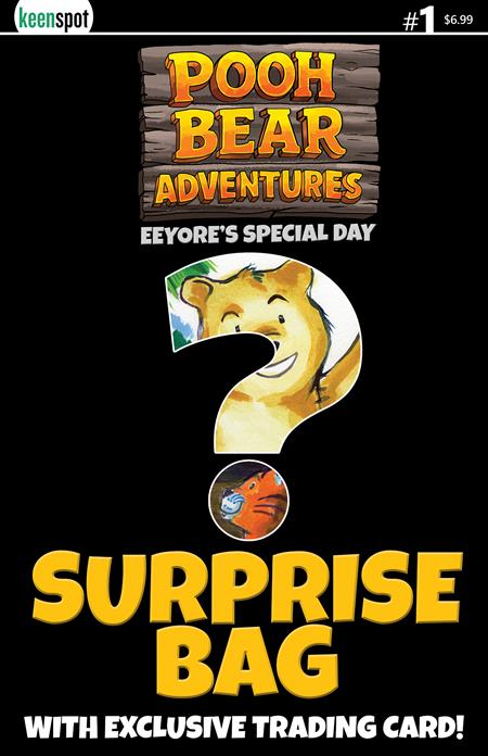 Pooh Bear Adventures Eeyores Special Day #1  | One Shot  D Surprise Cover Bagged With Trading Card Var