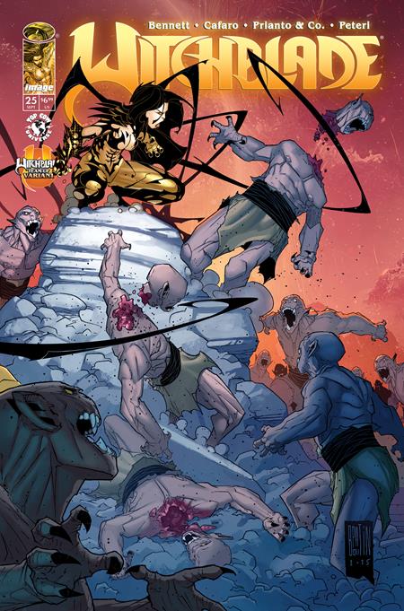 Witchblade #25  C Pat Boutin & Steve Firchow Connecting Witchblade Team Up Var