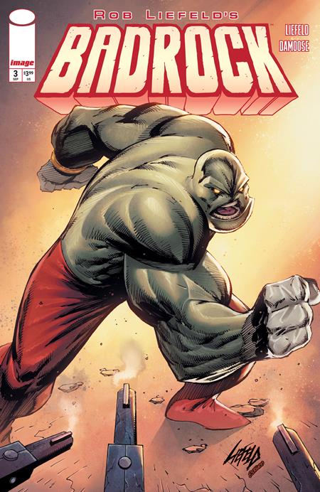 Badrock #3  B Rob Liefeld Var
