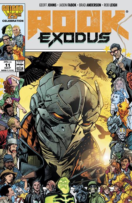 Rook Exodus #11 D Bryan Hitch & Brad Anderson Geiger #25 Anniversary Var - Comics - Image - Pop Weasel