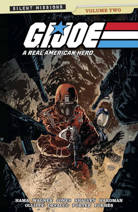 Gi Joe A Real American Hero Silent Missions  | TPB Vol 02 Direct Market Exclusive Gabriel Hardman