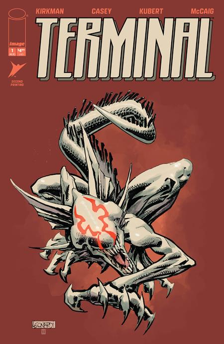 Terminal #1 2nd Ptg  B Rick Leonardi & Neeraj Menon Monster Var