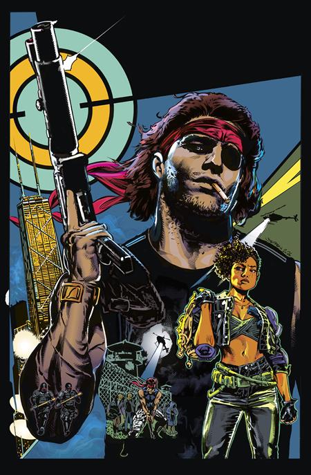 Escape From New York Escape From Chicago #1  I Stephen Mooney Metal Virgin Var