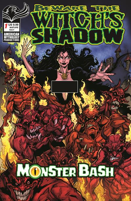 Beware The Witchs Shadow Monster Bash #1  C Puis Calzada Racy Var