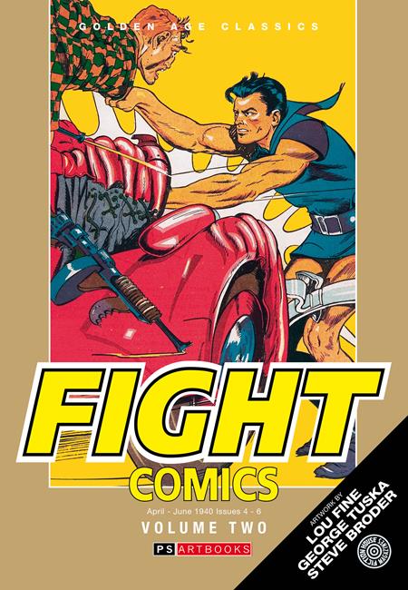 Golden Age Classics Fight Comics  | Hardcover Vol 02