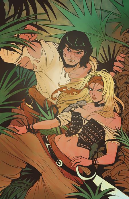 Conan The Barbarian #35  G Ashleigh Izienicki Virgin Cardstock Var