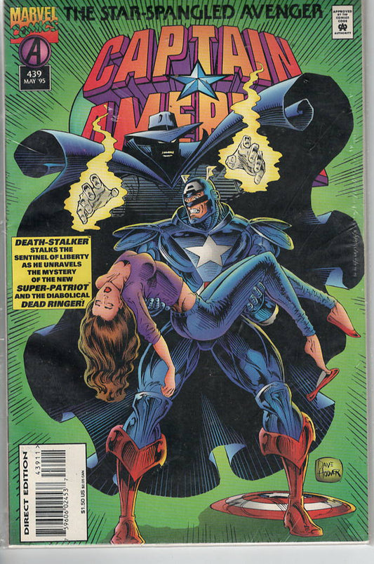 Pre-Owned - Captain America #439  (May 1995) Scanned Image Pop Weasel Pre-Owned Comics