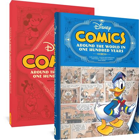 Disney Comics  | Hardcover Around The World In One Hundred Years Deluxe Edition image