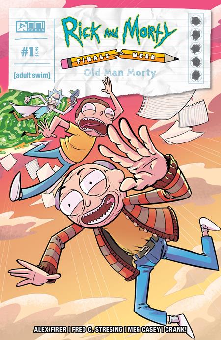 Rick And Morty Finals Week Old Man Morty #1  | One Shot  A Fred C Stresing image