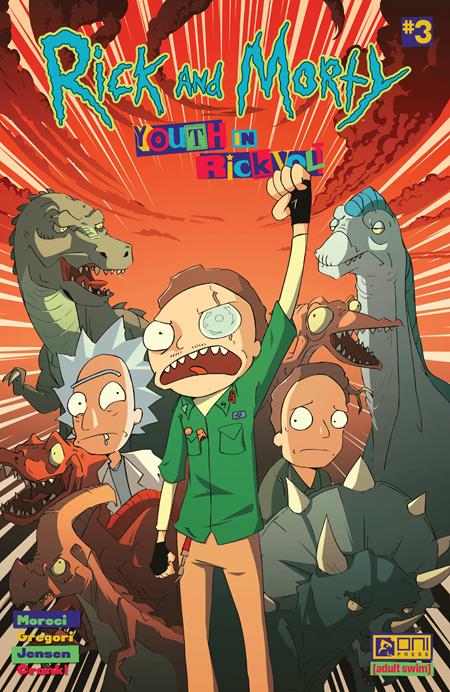 Rick And Morty Youth In Rickvolt #3 (of 4)  B Nico Hiroi De Var image
