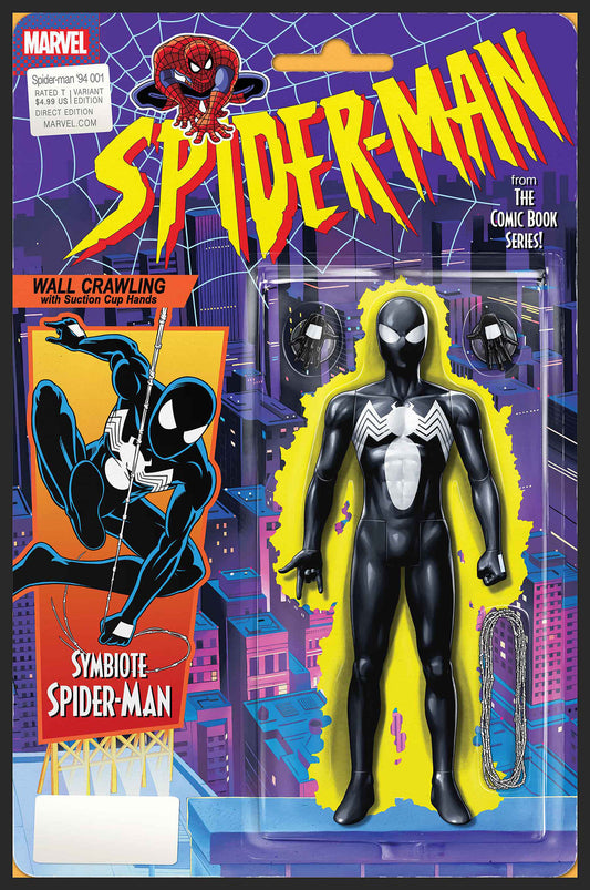 SPIDER-MAN '94 #1 JOHN TYLER CHRISTOPHER ACTION FIGURE VARIANT - Image