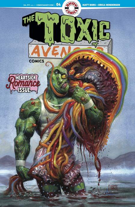 Toxic Avenger Comics #4  A Fred Harper