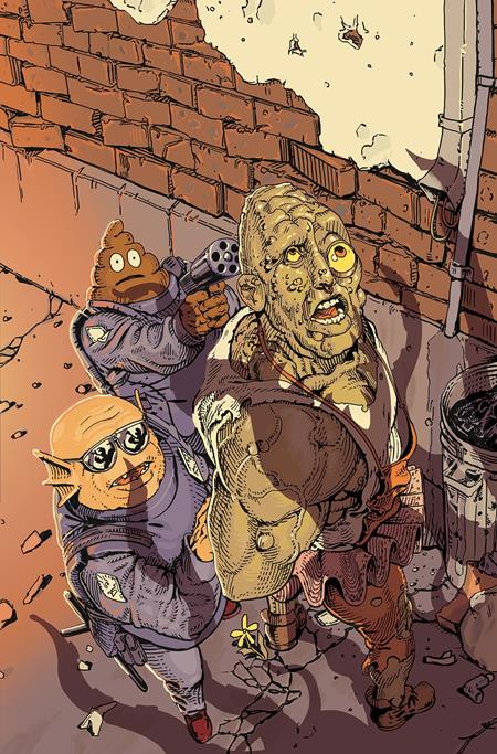 Toxie Team Up #5 (of 5)  B Ben Clarkson With Exclusive Trading Card By Ben Clarkson Var