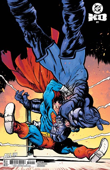 DC K.o. #1 (of 4)  C Daniel Warren Johnson Card Stock Var