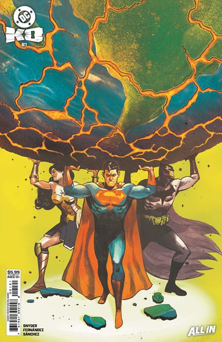 DC K.o. #1 (of 4)  F Mike Del Mundo Card Stock Var
