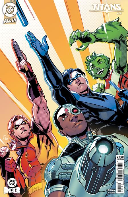 Titans #28  C Paris Alleyne Card Stock Var (dc K.o.)