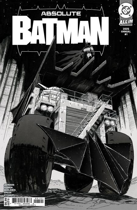 Absolute Batman 2025 Annual #1  | One Shot  B Nick Dragotta Card Stock Var