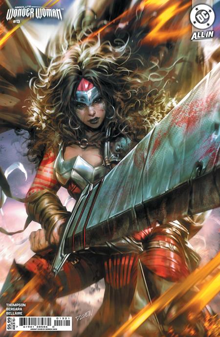 Absolute Wonder Woman #13  B Derrick Chew Card Stock Var