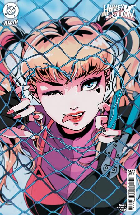 Harley Quinn #55  D Jessica Luna Card Stock Var