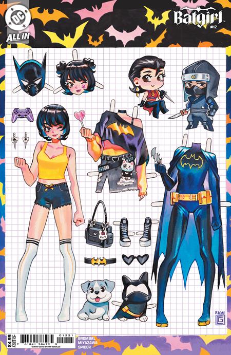 Batgirl #12  B Rian Gonzales Card Stock Var