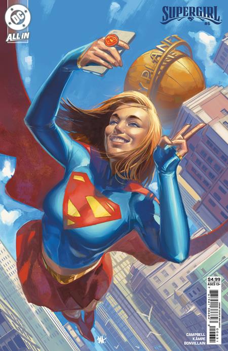 Supergirl #6  C Ben Harvey Card Stock Var