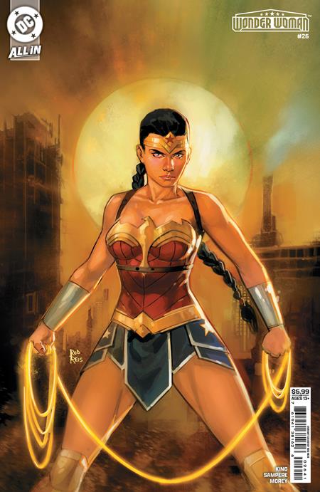 Wonder Woman #26  D Rod Reis Card Stock Var