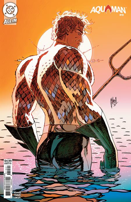 Aquaman #10  B Guillem March Card Stock Var