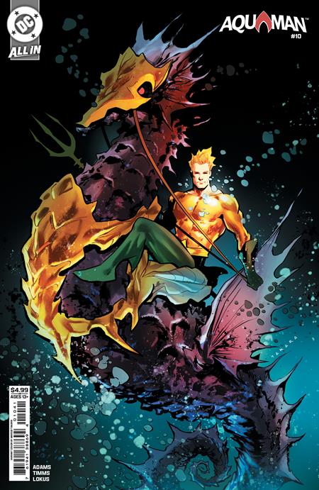 Aquaman #10  D Marcio Takara Card Stock Var