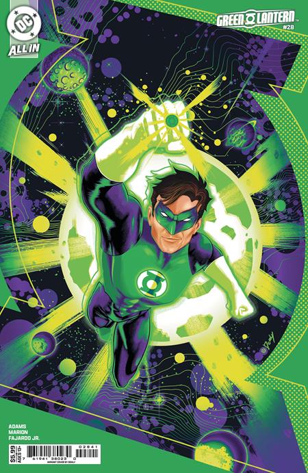 Green Lantern #28  D Doaly Card Stock Var