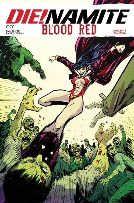 Die!namite Blood Red #1  C David Cousens Var