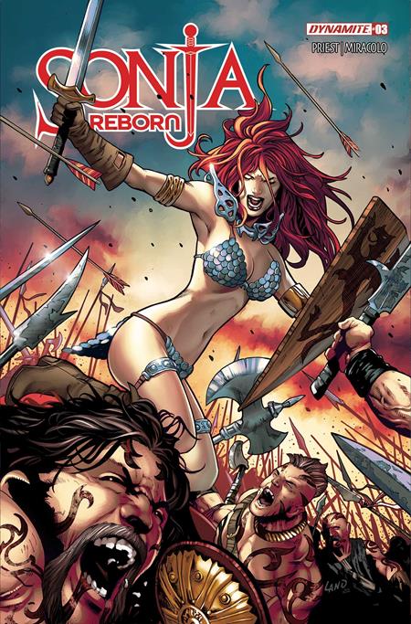 Sonja Reborn #3  D Greg Land Var